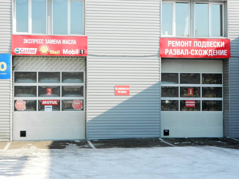 Промышленные ворота DoorHan в Якутске с установкой