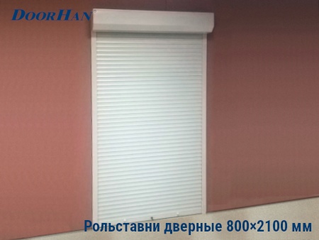 Рольставни на двери 800×2100 мм в Якутске от 30880 руб.